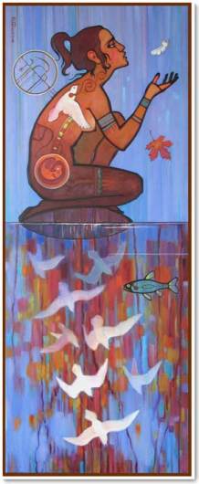 White Feather by Mushyk Vasiliy (http://woodland.com.ua/en/)