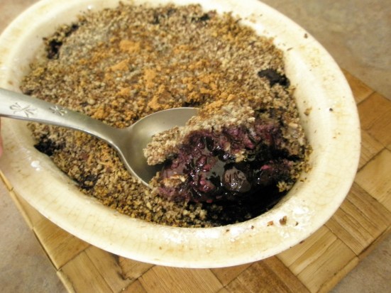 Easy Paleo Fruit Cobbler